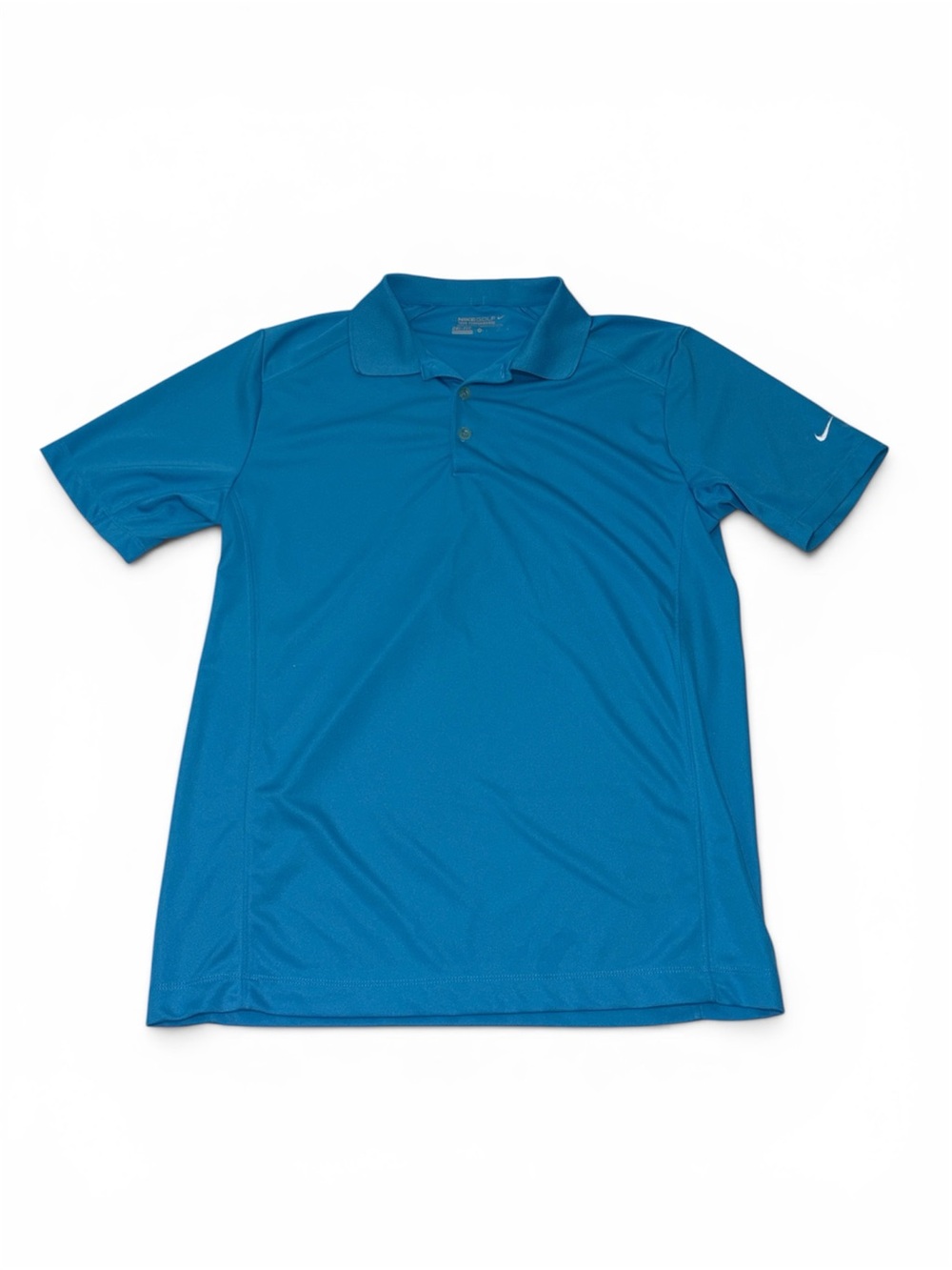 Nike Golf Men’s Medium Short Sleeve Dir-Fit Blue Performance Polo